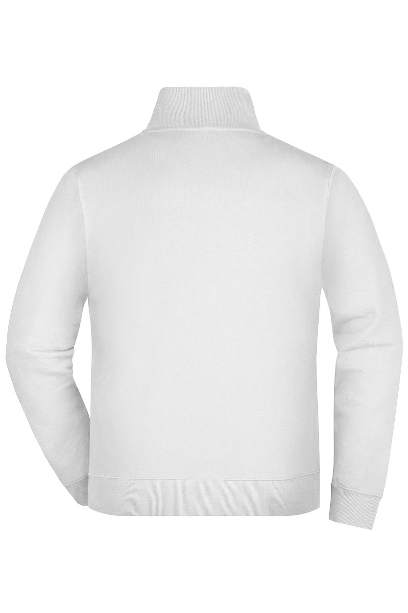 Sweat Jacket "JN058" in White, Größe 3XL - Daiber
