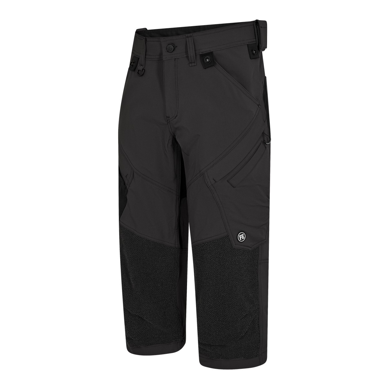 ENGEL X-treme 3/4-Hose mit 4-Wege-Stretch in Anthrazit Grau, Größe 54