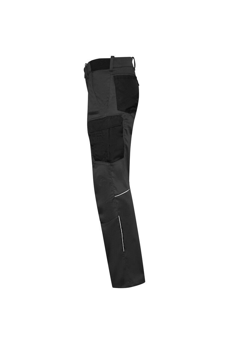 HAKRO 715S Worker Performancehose ECO "kurz" in karbongrau, Größe 6XL