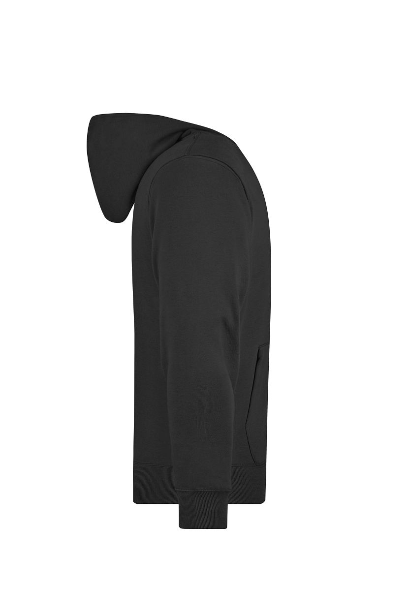 Men's Hooded Jacket "JN042" in Black, Größe 3XL - Daiber
