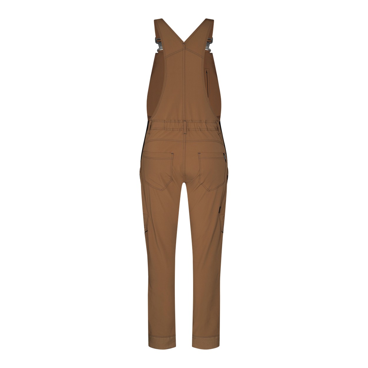 ENGEL X-treme Latzhose mit 4-Wege-Stretch in Toffee Brown, Größe 26
