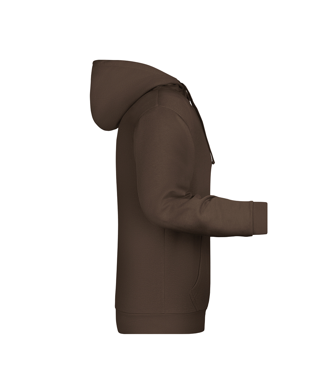 Men's Promo Hoody "JN796" in Brown, Größe 5XL - Daiber