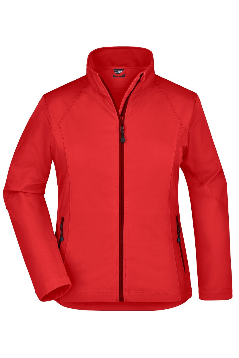 Ladies' Softshell Jacket "JN1021" in Red, Größe 2XL - Daiber
