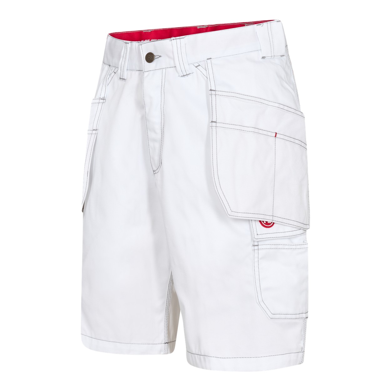 ENGEL Combat Arbeitsshorts mit Holstertaschen in Weiss, Größe 54
