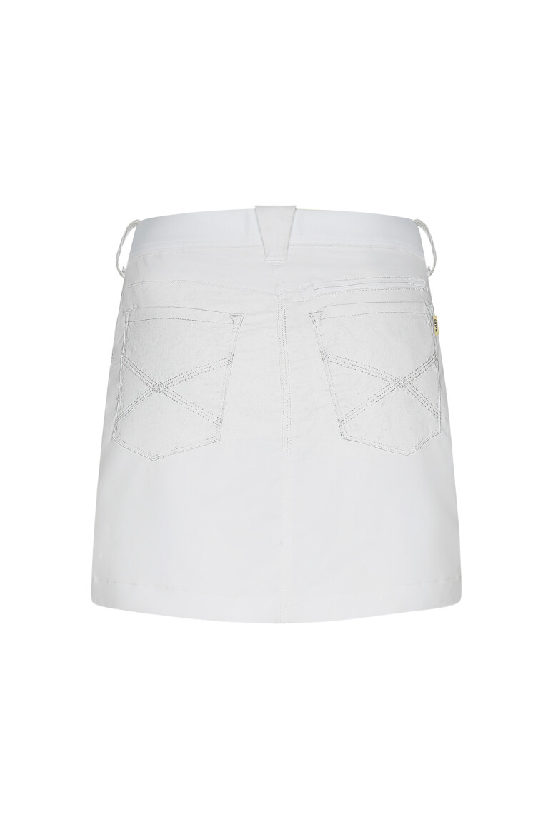 HAKRO 712 DAMEN PERFORMANCESKORT X-STRETCH in Weiß, Größe 3XL