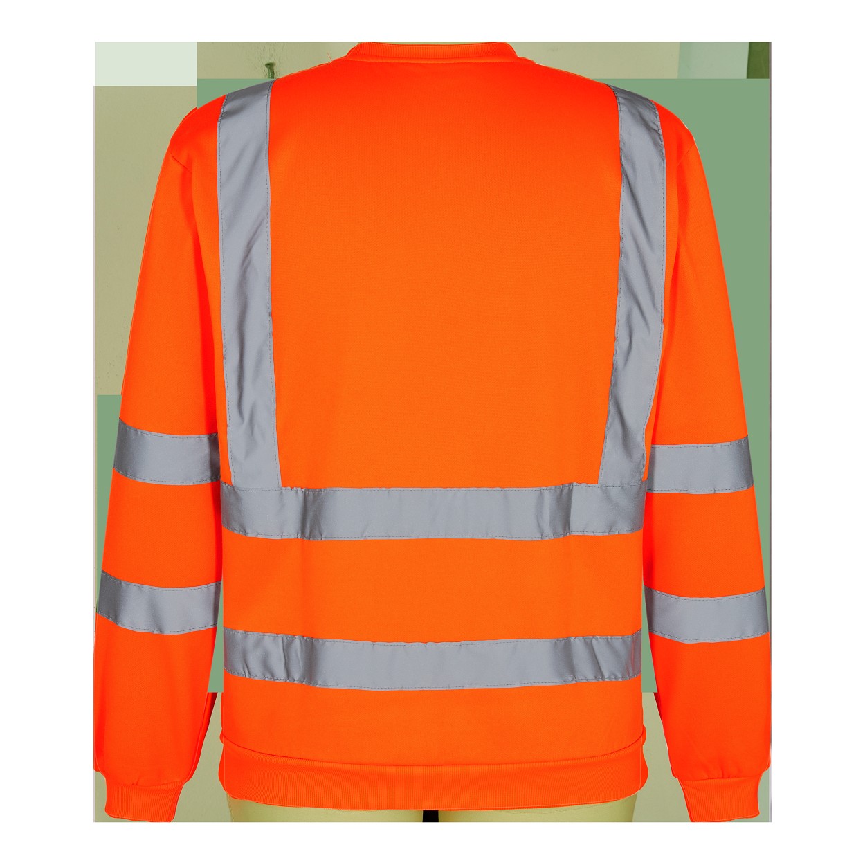 ENGEL Safety Sweatshirt in Hi-vis Orange, Größe XS