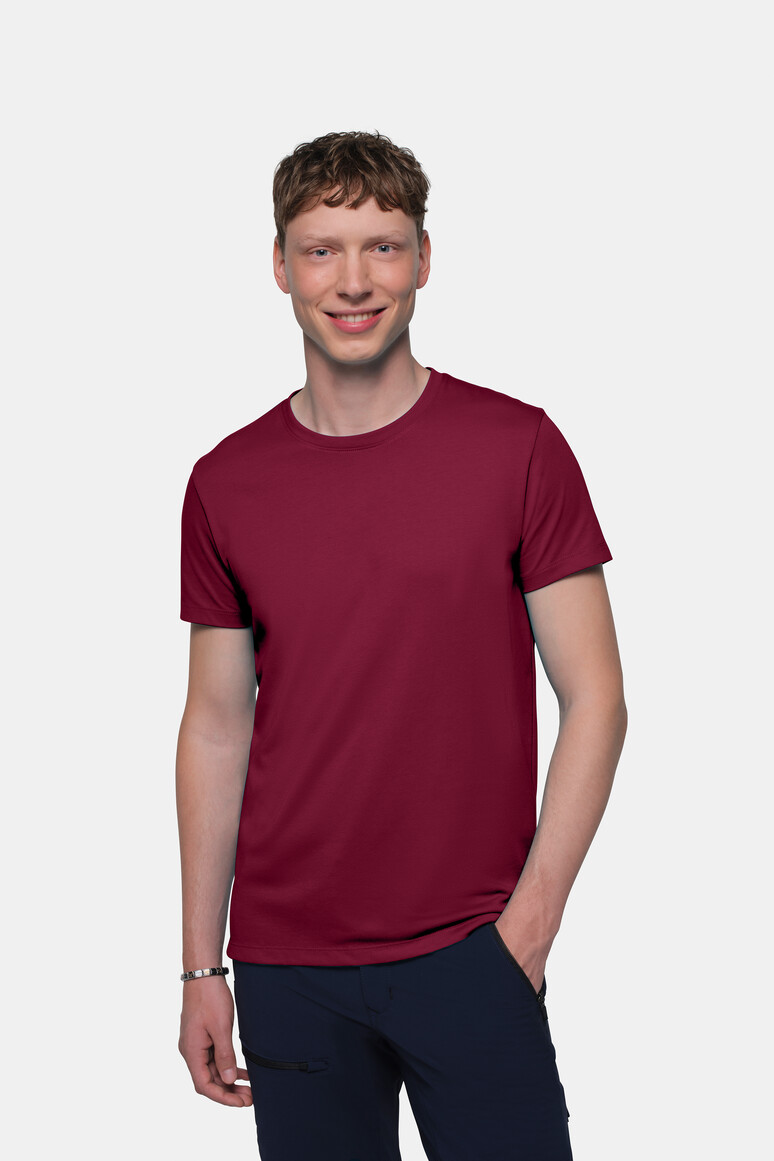 HAKRO 269 COTTON TEC® T-Shirt in Weinrot, Größe 2XL HAKRO 269 COTTON TEC® T-Shirt in Weinrot, Größe 2XL