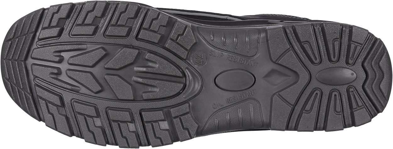 Halbschuh L3141 Linz in Schwarz, Gr. 47 von Leibwächter