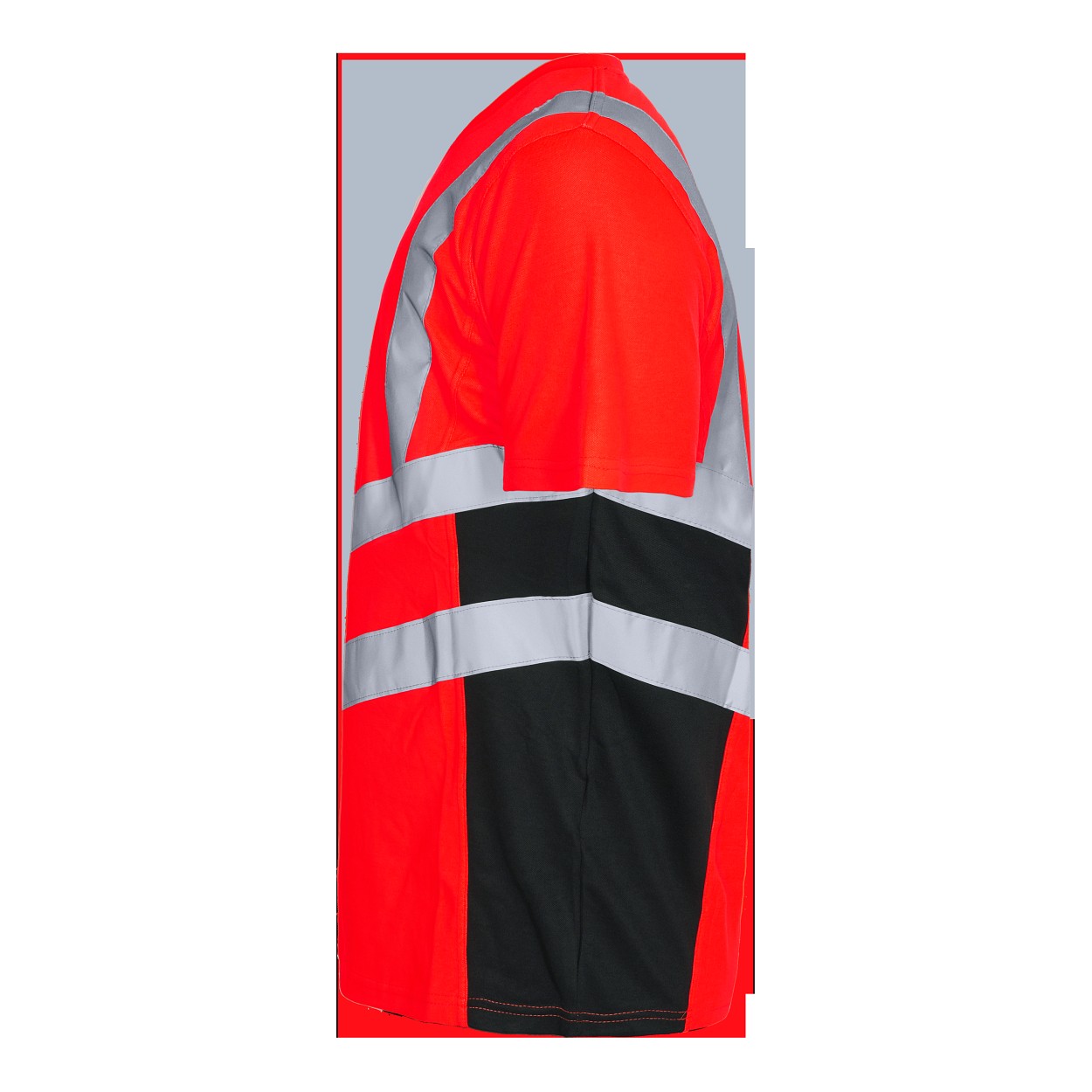 ENGEL Safety T-Shirt in Rot/Schwarz, Größe 4XL