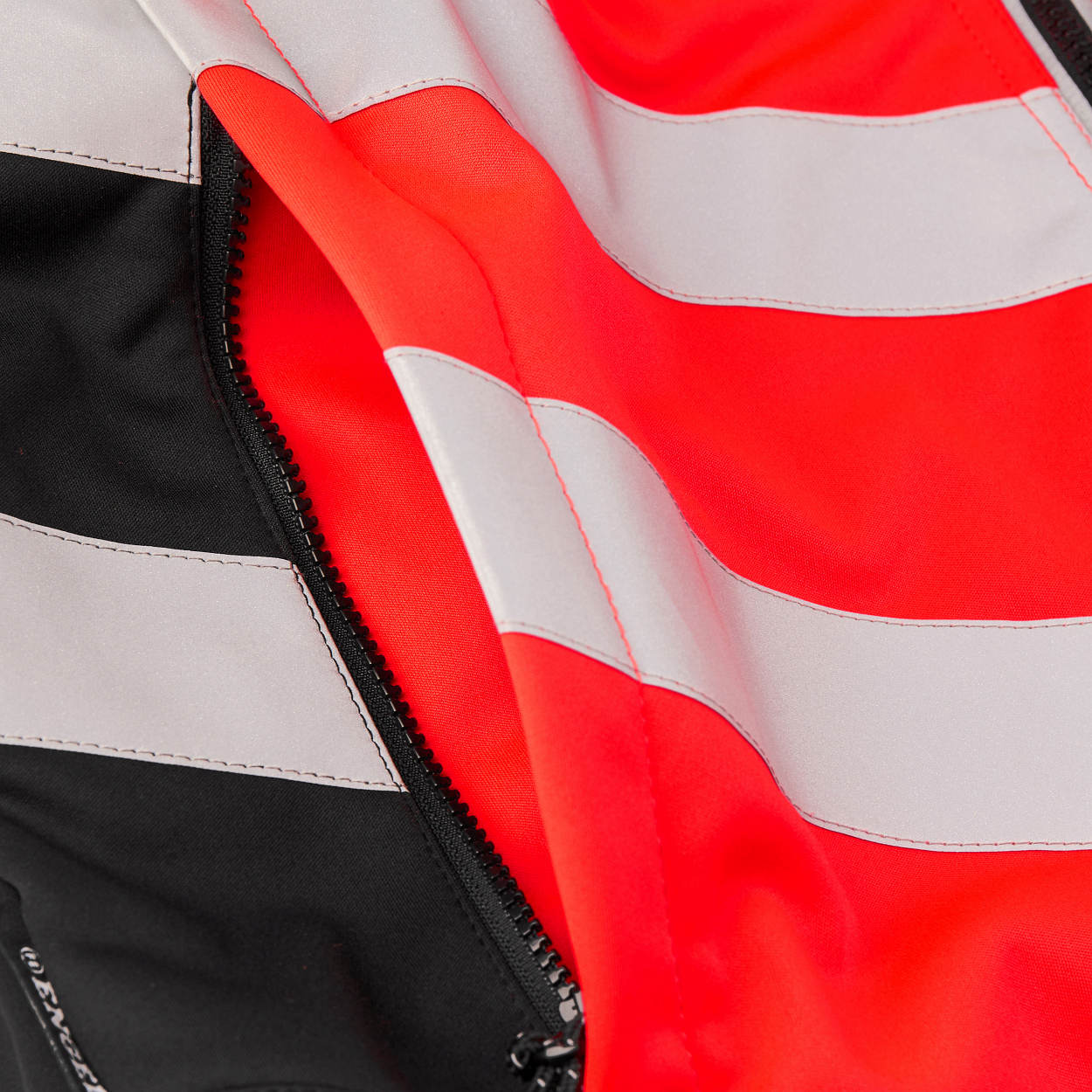 ENGEL Safety Softshelljacke in Rot/Schwarz, Größe 2XL