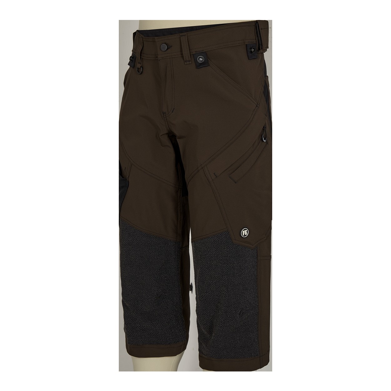 ENGEL X-treme 3/4-Hose mit 4-Wege-Stretch in Mokkabraun, Größe 54