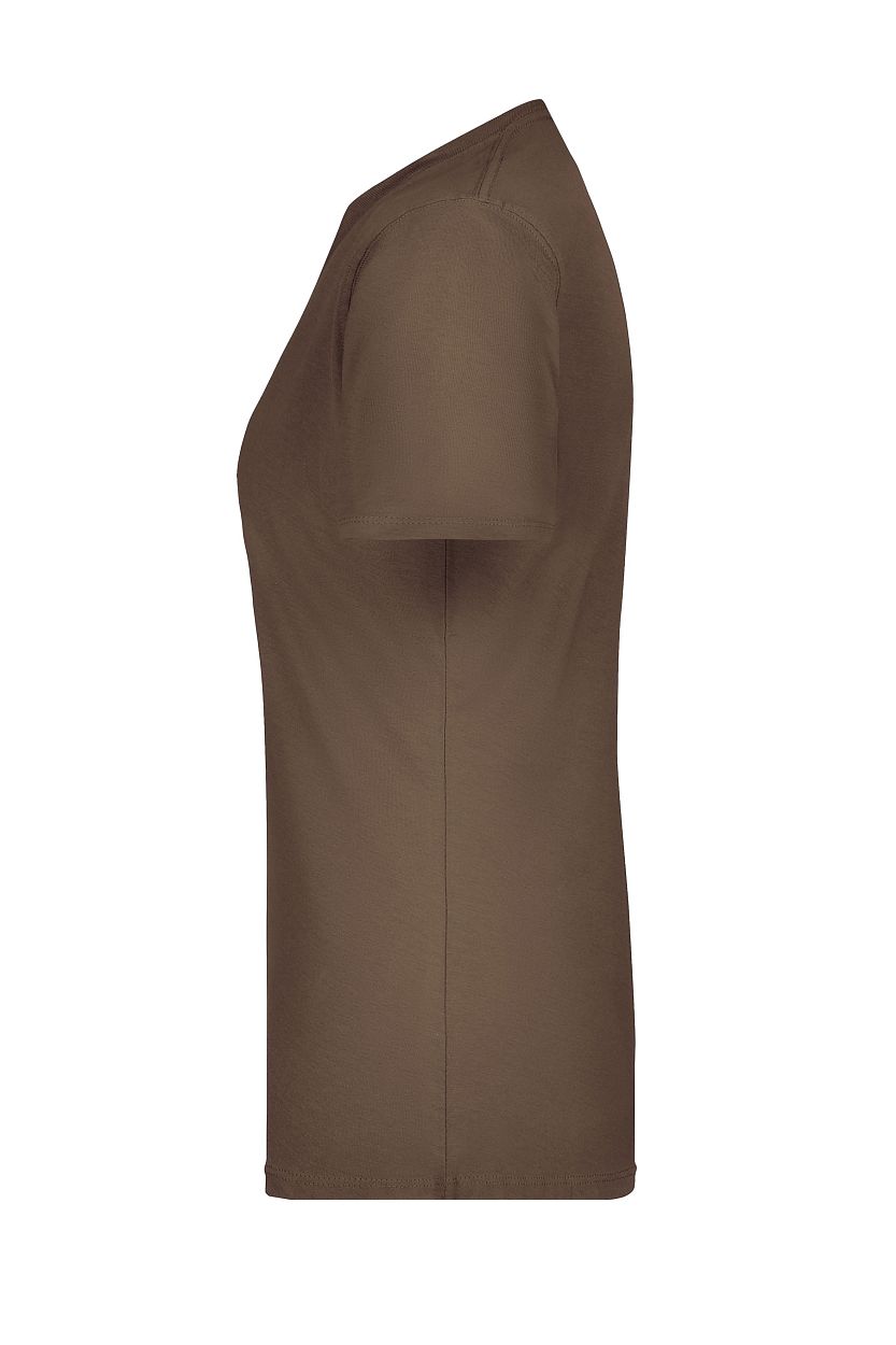 Ladies' Basic-T "JN901" in Brown, Größe 3XL - Daiber