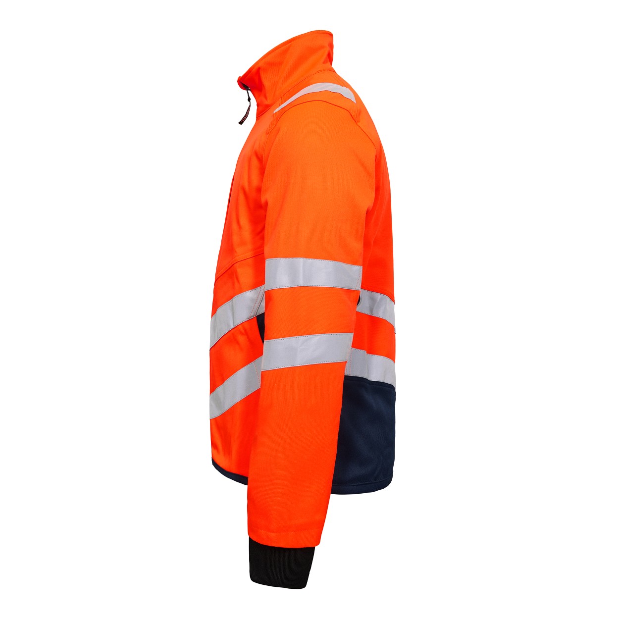 ENGEL Safety Arbeitsjacke in Orange/Blue ink, Größe XS