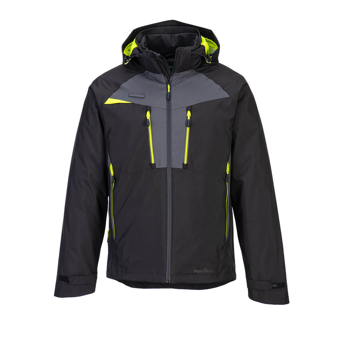 DX4 3-in-1 Jacket DX465 in Schwarz, Größe M von Portwest