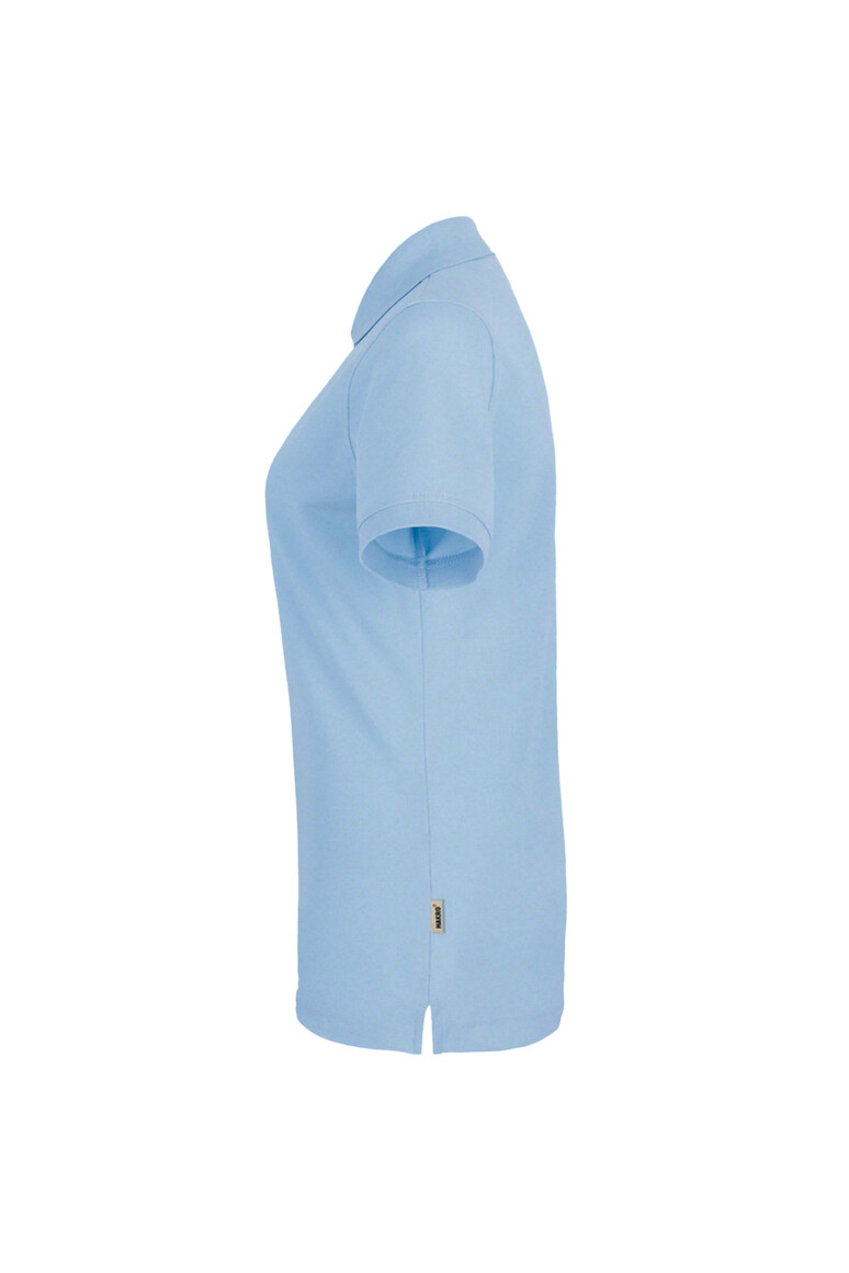 HAKRO 216 Damen Poloshirt MIKRALINAR® in Eisblau, Größe 6XL
