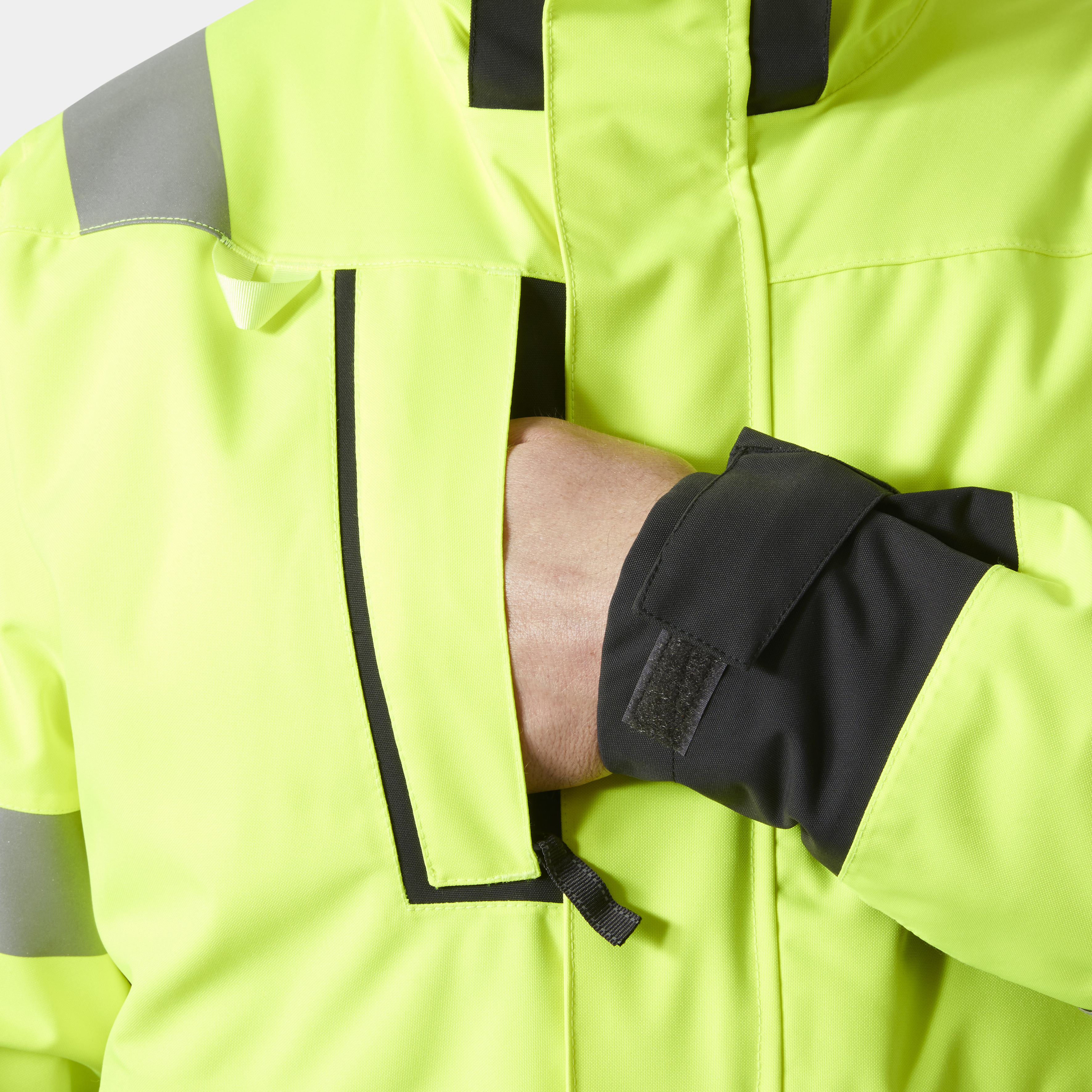 "ALNA 2.0" Winterjacke in Yellow, Größe 4XL von Helly Hansen Workwear