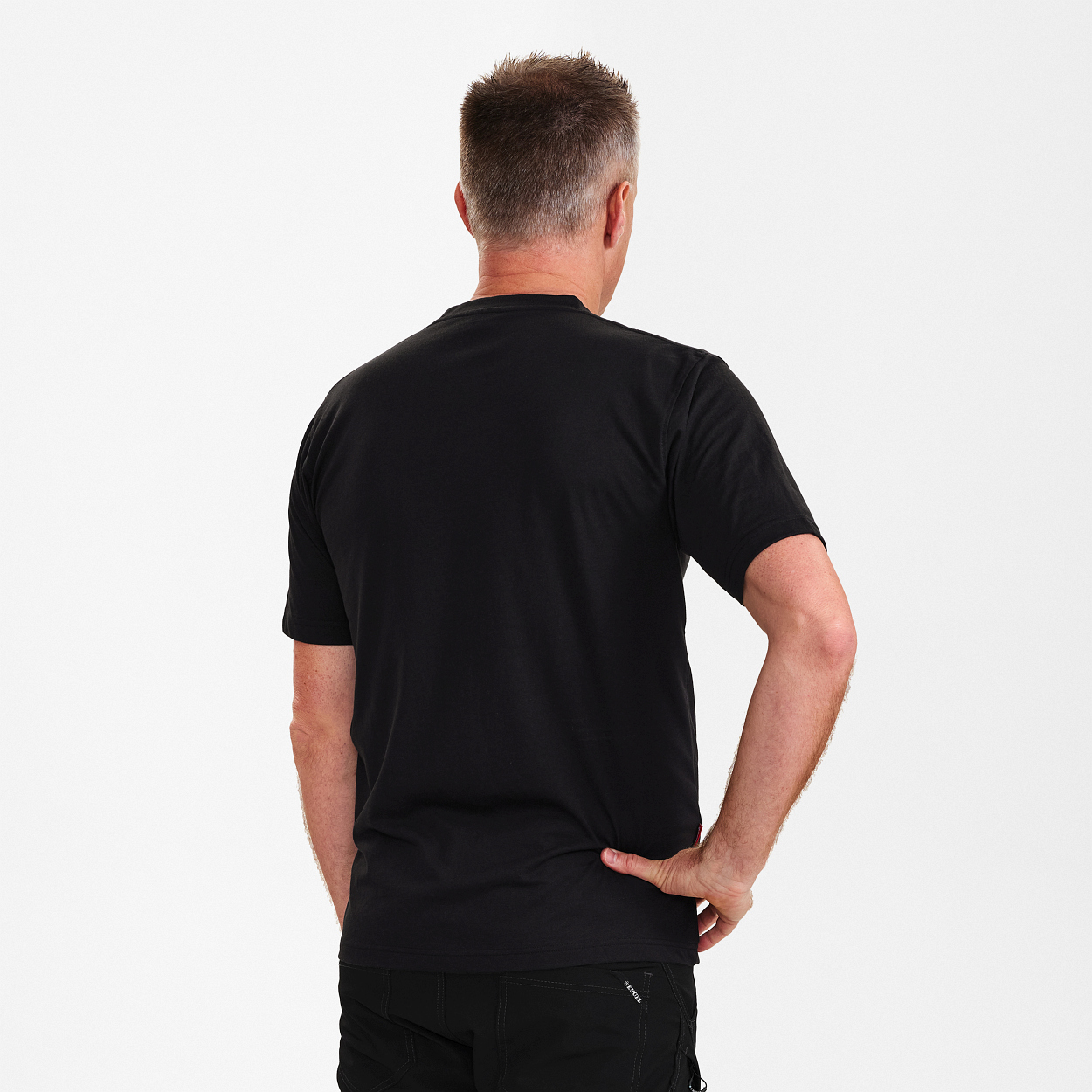 ENGEL Extend T-Shirt in Schwarz, Größe XS