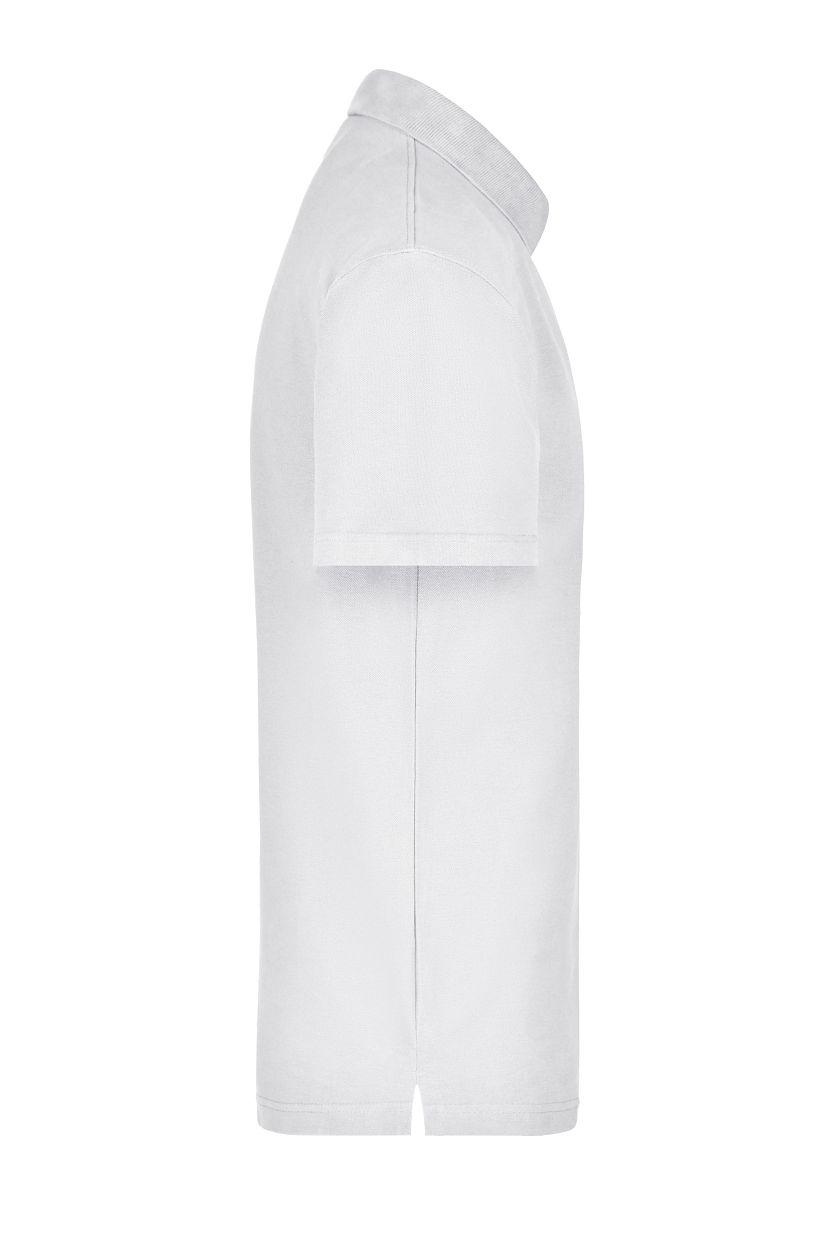 Polo-Piqué Pocket "JN026" in White, Größe 3XL - Daiber