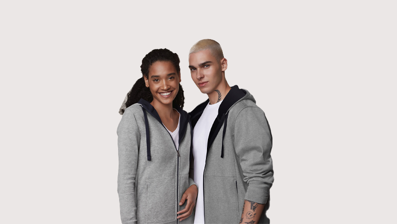 HAKRO-Kapuzenjacke-Sweatjacke-Bonded-HAKRO455-und-HAKRO255 HAKRO-Kapuzenjacke-Sweatjacke-Bonded-HAKRO455-und-HAKRO255