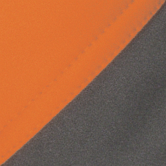 Winter-Kontrast-Softshelljacke leuchtorange-grau in Gr. XXL von Vizwell