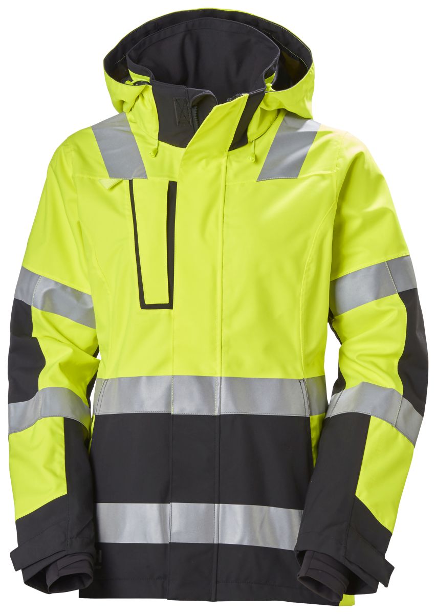 Damen Hi-Vis Winter-Isolationsjacke Luna in Yellow, Größe L von Helly Hansen Workwear