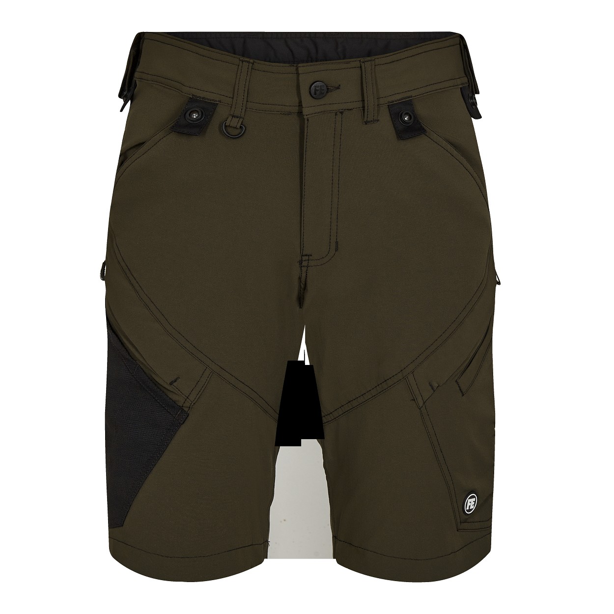 ENGEL X-treme Arbeitsshorts mit 4-Wege-Stretch in Forest Green, Größe 54