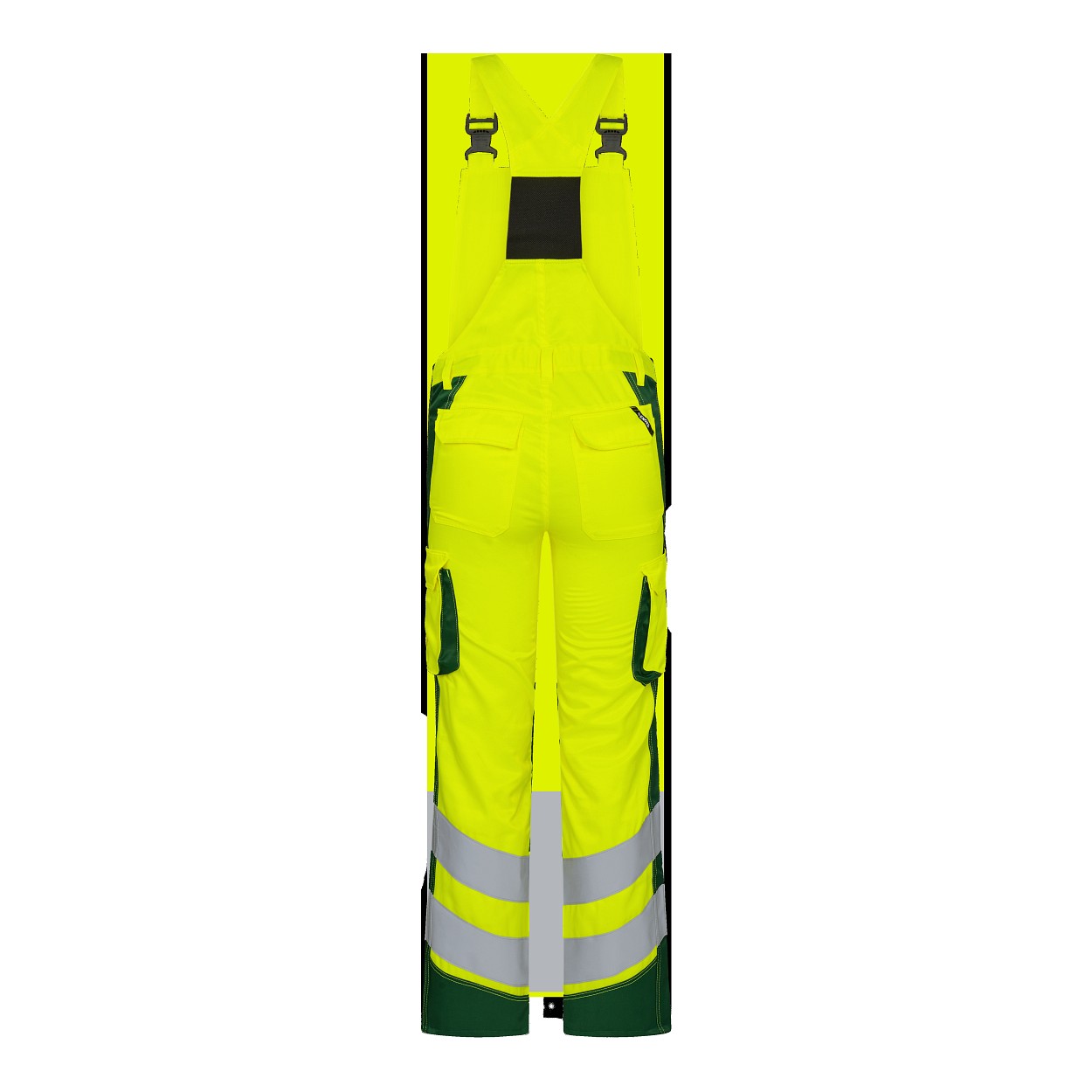 ENGEL Safety Light Damen Latzhose in Gelb/Grün, Größe 48