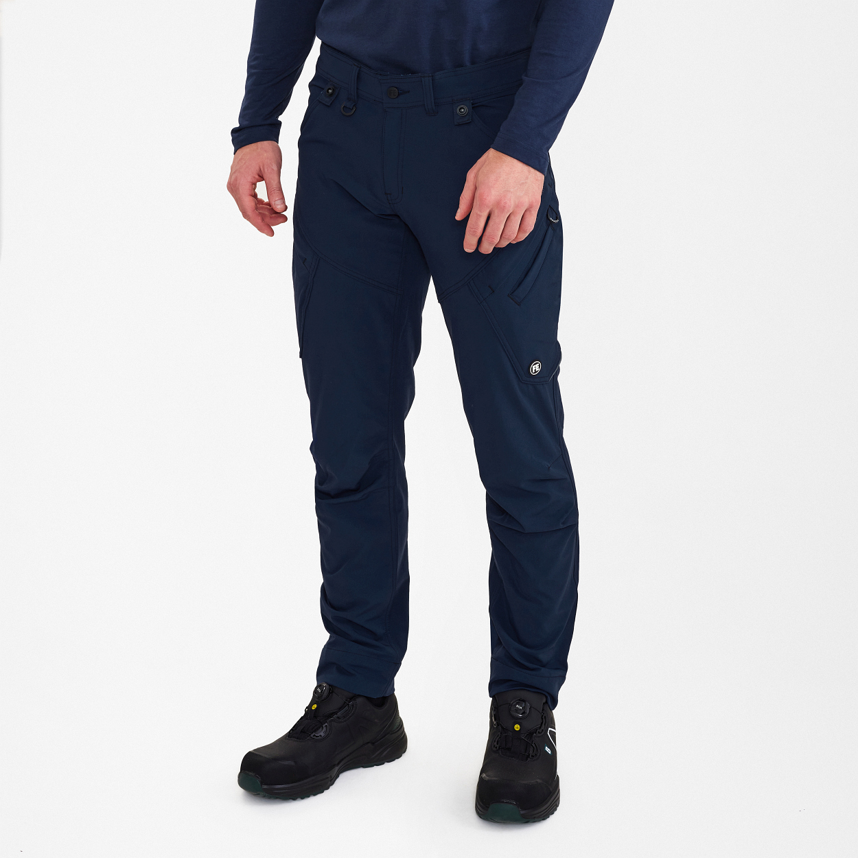 X-treme Servicehose mit 4-Wege-Stretch in Blue Ink, Größe 26