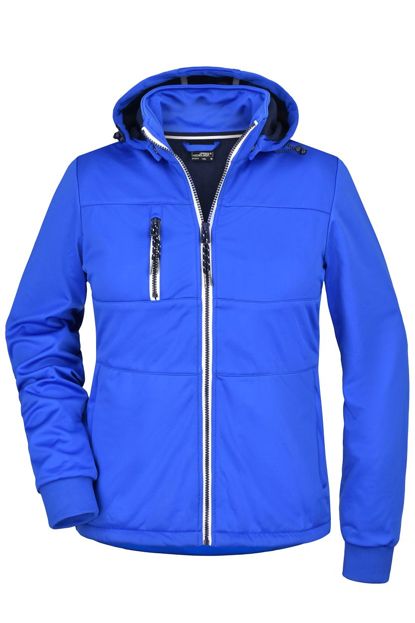 Ladies' Maritime Jacket "JN1077" in Nautic-Blue/Navy/White, Größe 2XL - Daiber