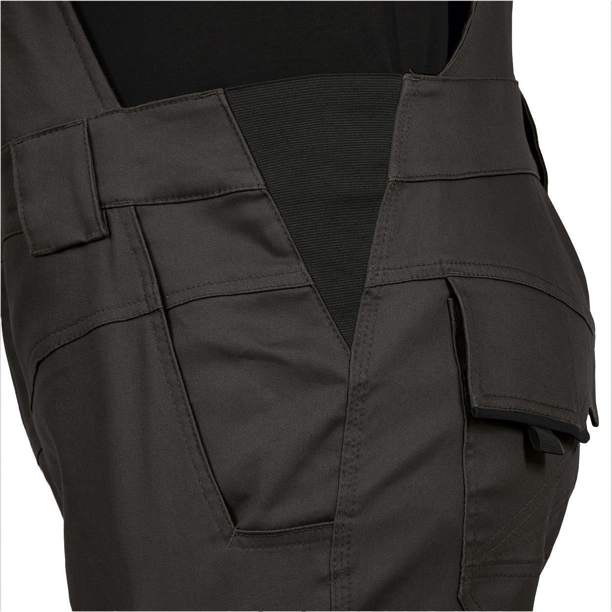 Latzhose FLEXL28 Flex Line in Anthrazit/Schwarz, Gr. 98 von Leibwächter