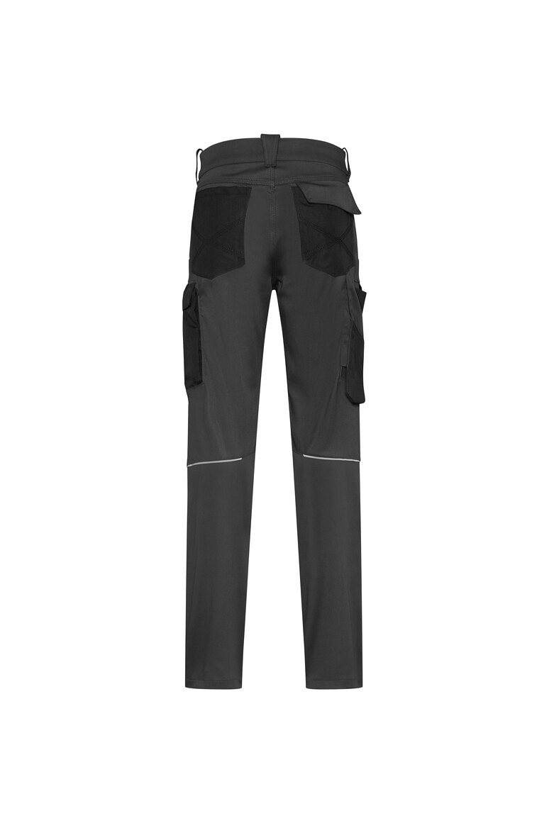 HAKRO 715S Worker Performancehose ECO "kurz" in karbongrau, Größe 6XL