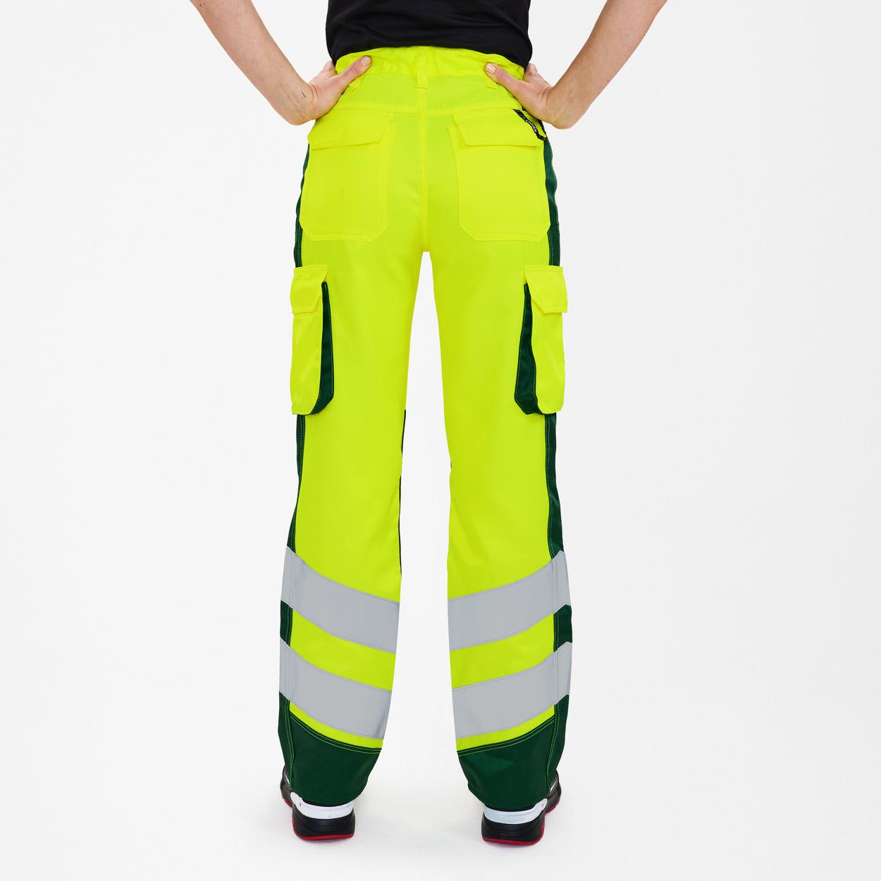 ENGEL Safety Light Damen Arbeitshose in Gelb/Grün, Größe 48