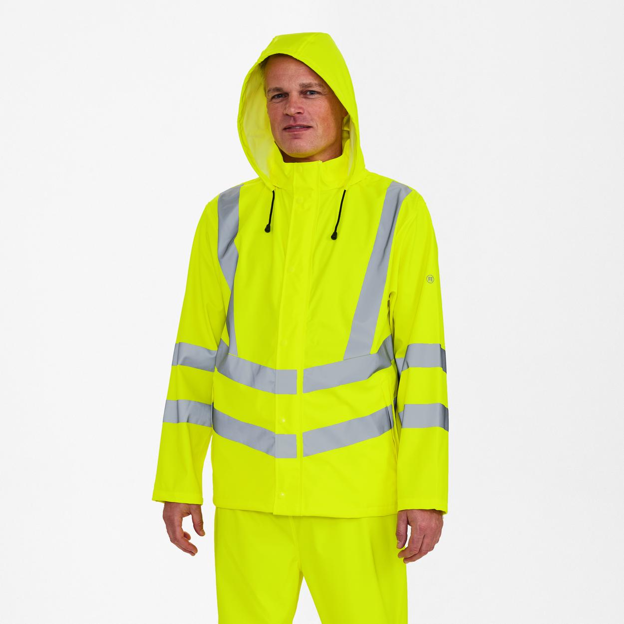 ENGEL Safety Regenjacke in Gelb, Größe XS