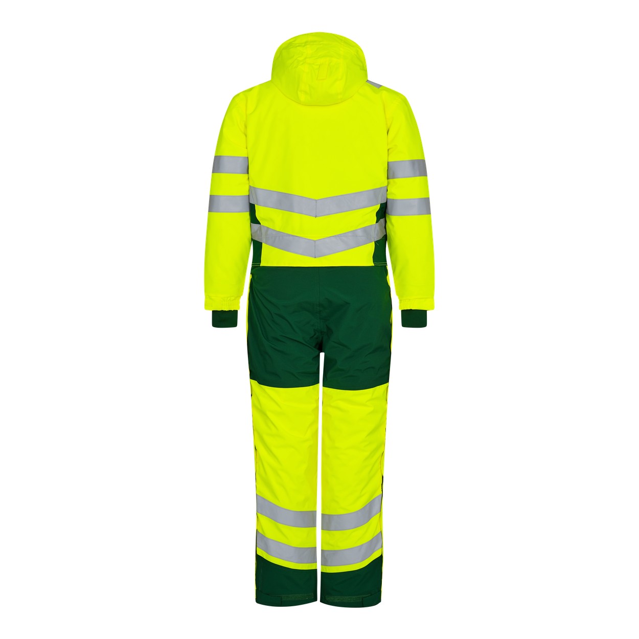ENGEL Safety Winteroverall in Gelb/Grün, Größe XS