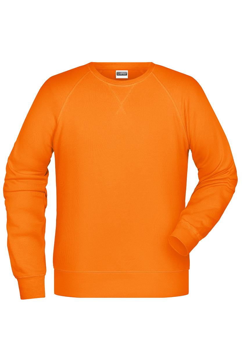 Men's Sweat OCS Blended & RCS "8022" in Orange, Größe 5XL - Daiber