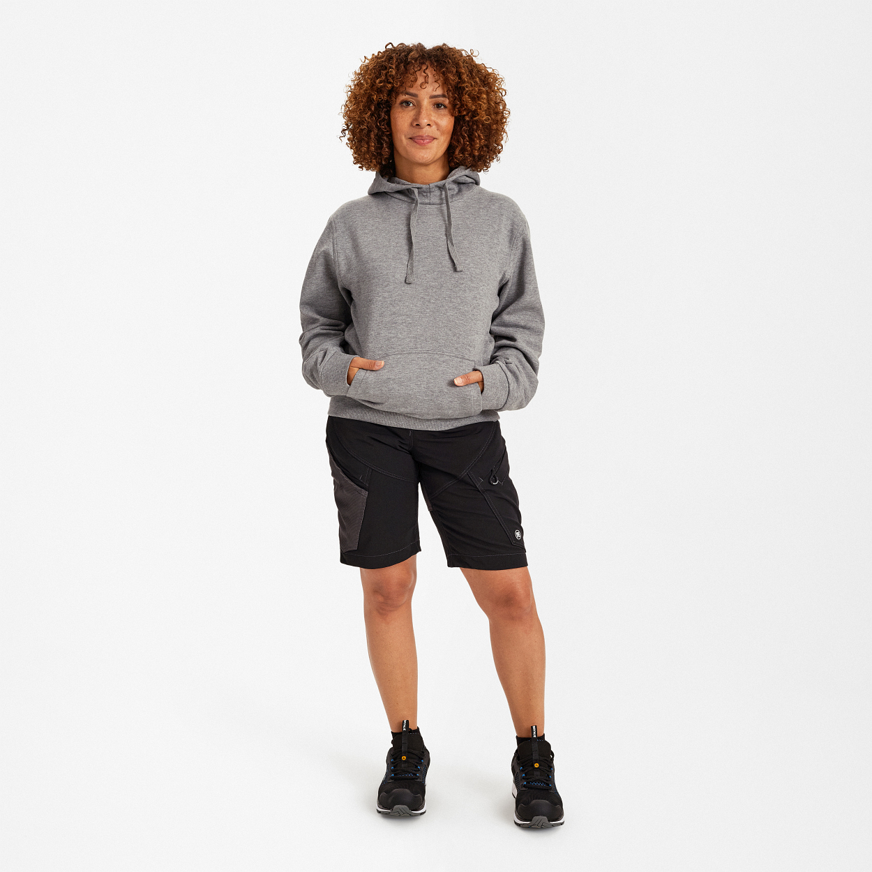 ENGEL X-treme Damen Shorts mit 4-Wege Stretch in Schwarz, Größe 48