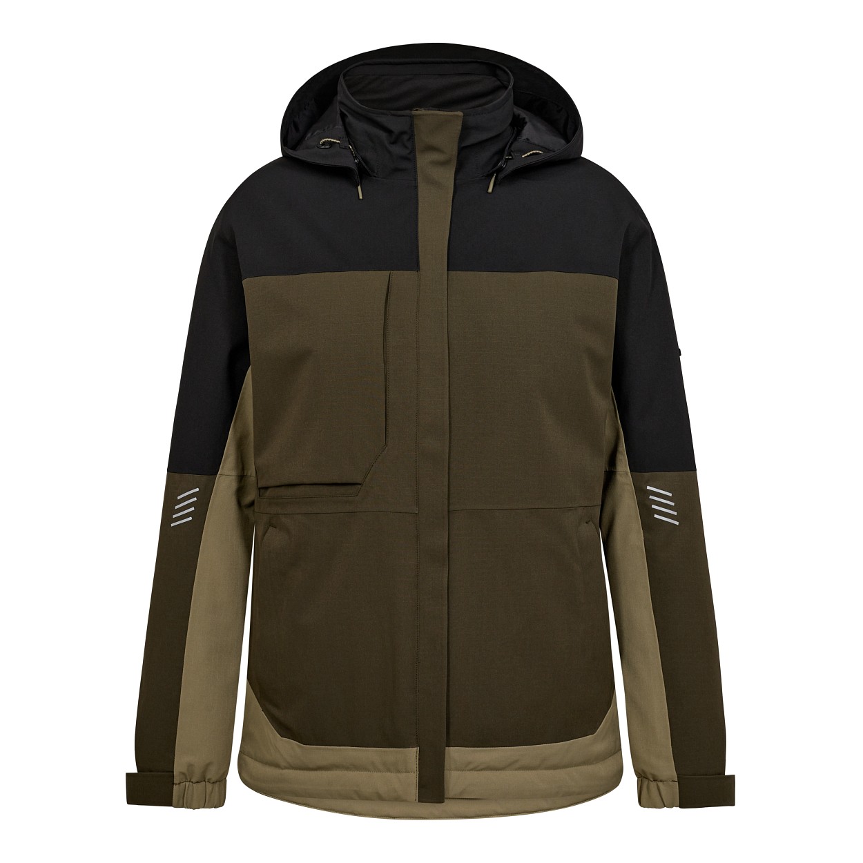 ENGEL Entire Damen Winterjacke in Forest Green/Schwarz, Größe XS