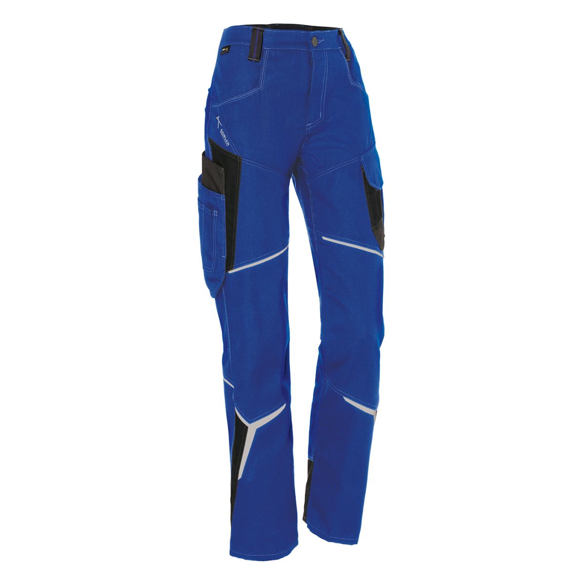 KÜBLER BODYFORCE Damenhose in kbl. Blau / Schwarz, Größe 54