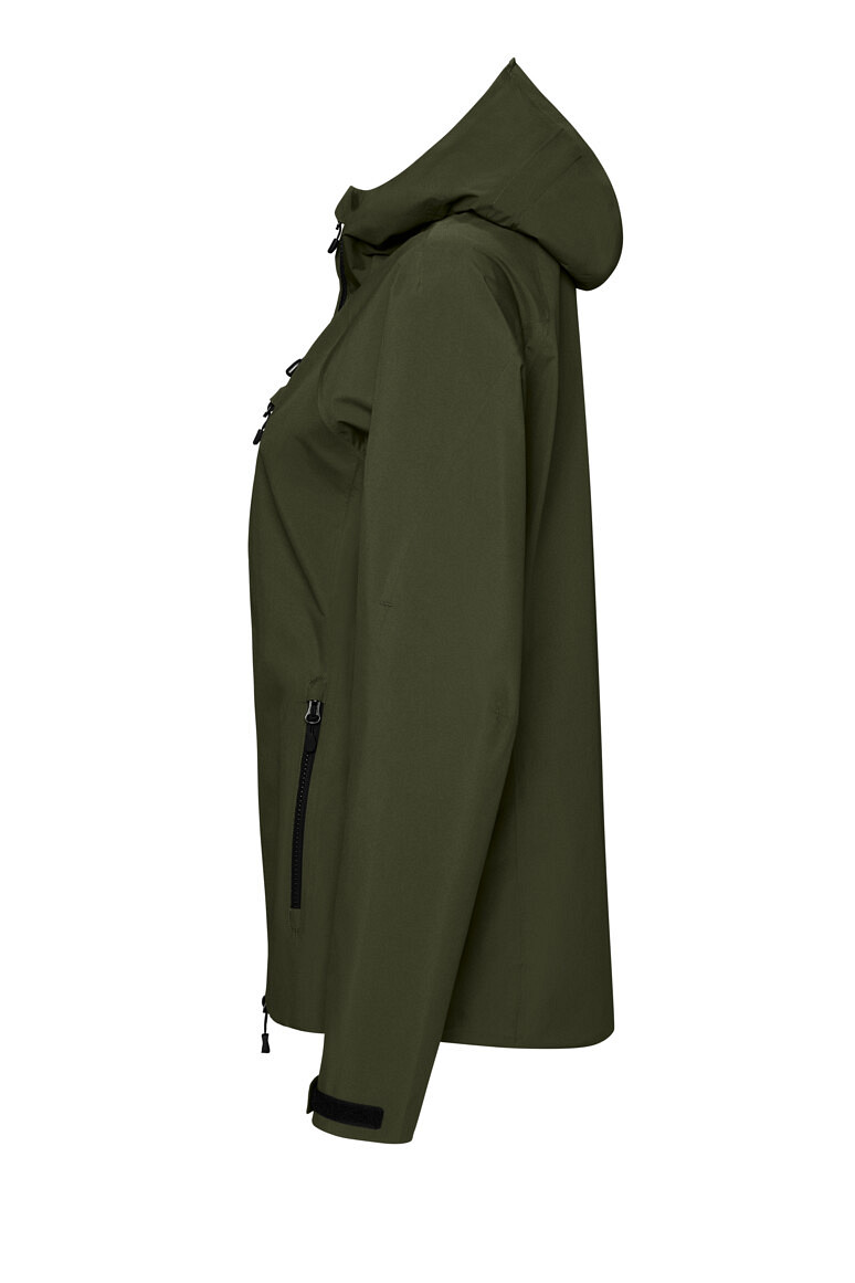 HAKRO 284 Damen High Activejacke ECO in olive, Größe 3XL