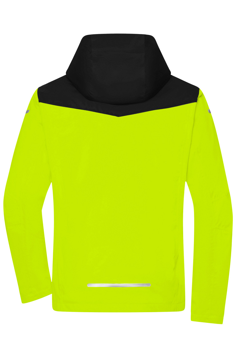Men's Allweather Jacket GRS "JN1180" in Bright-Yellow/Black, Größe 3XL - Daiber