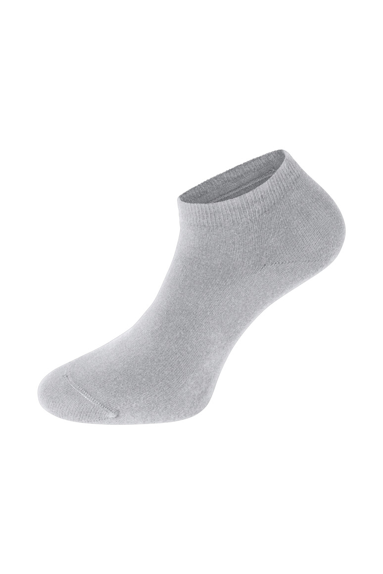 HAKRO 973 Sneaker Socken Essentials in Grau meliert, Größe S HAKRO 973 Sneaker Socken Essentials in Grau meliert, Größe L