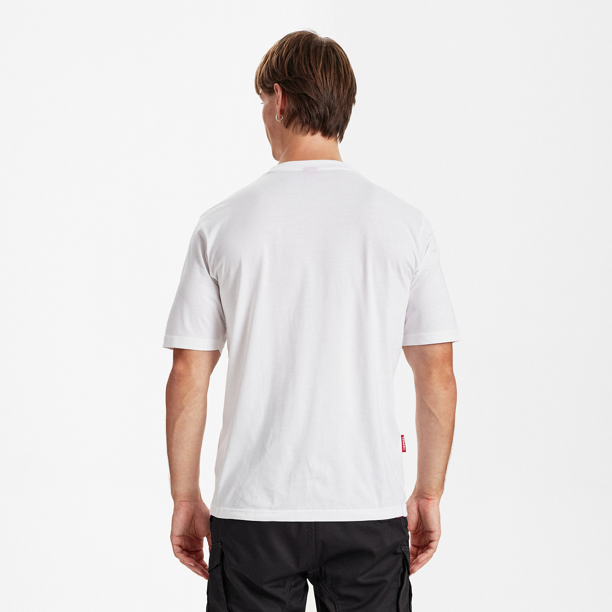 ENGEL Extend Baumwolle T-shirt in Weiss, Größe XS