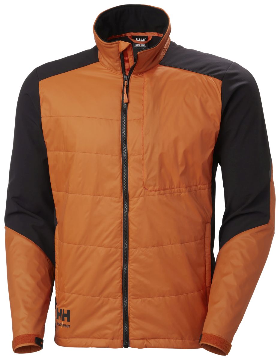 Isolierte Jacke Kensington in Dark Orange, Gr. XS von Helly Hansen Workwear
