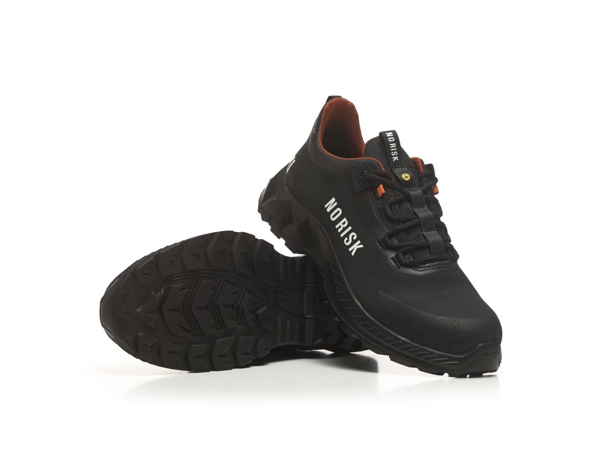 NORISK Halbschuh X-TREME LOW BLACK in Schwarz, Größe 43