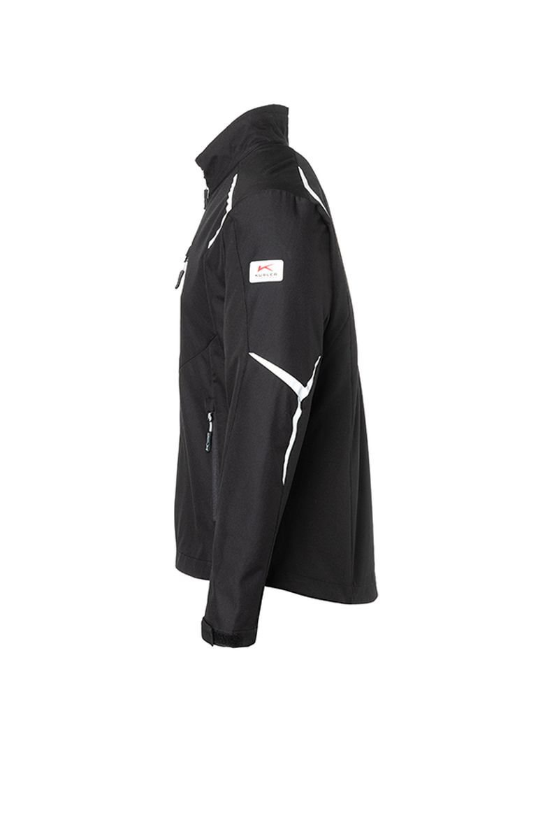 KÜBLER BODYFORCE Softshell Jacke KÜBLER BODYFORCE Softshell Jacke in Schwarz / Anthrazit, Größe 4XL