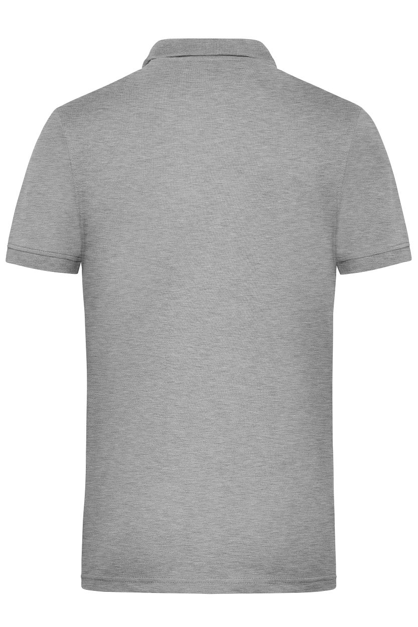 Men's Workwear Polo "JN830" in Grey-Heather, Größe 6XL - Daiber