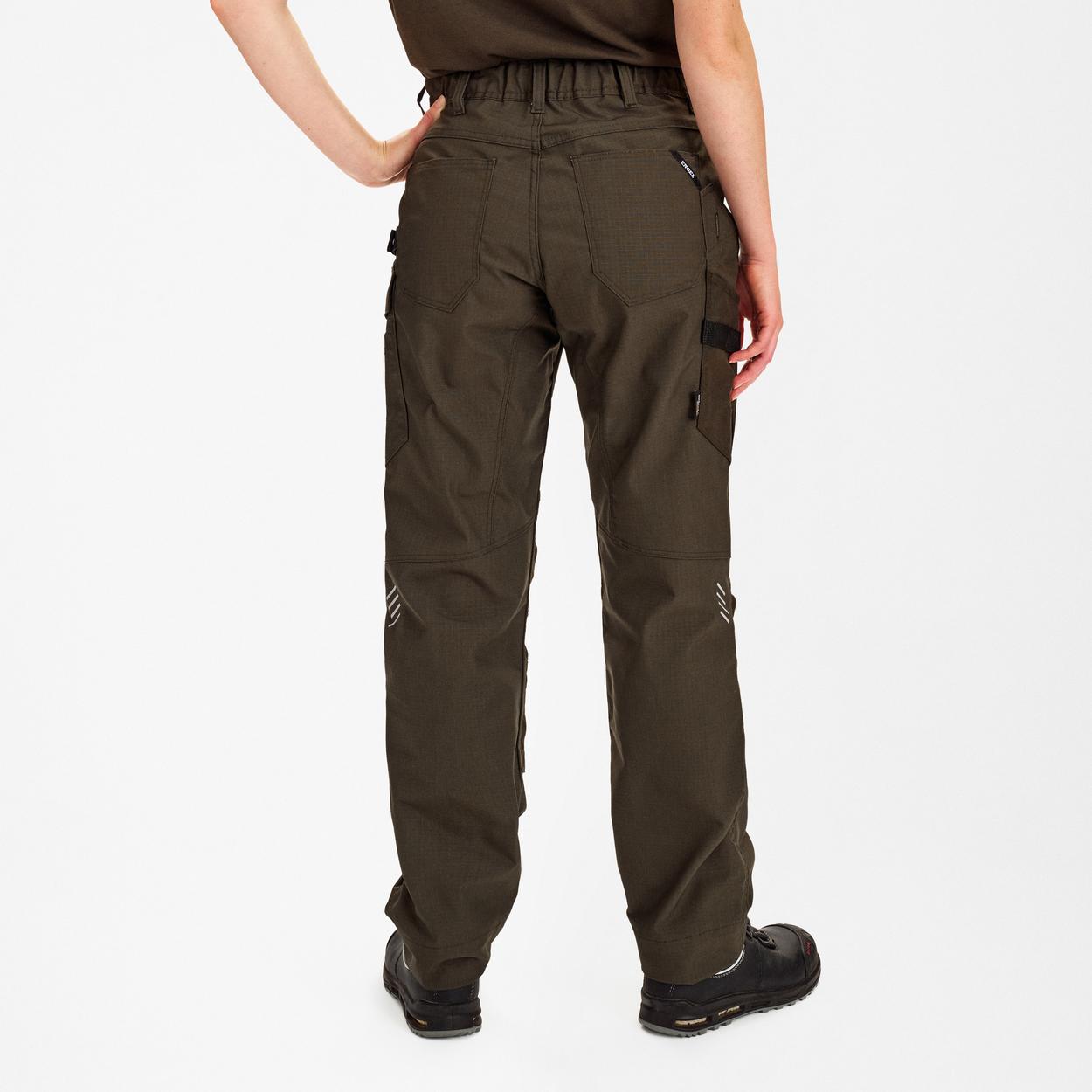 ENGEL Entire Damen Arbeitshose mit 2-Wege-Stretch in Forest Green, Größe 48