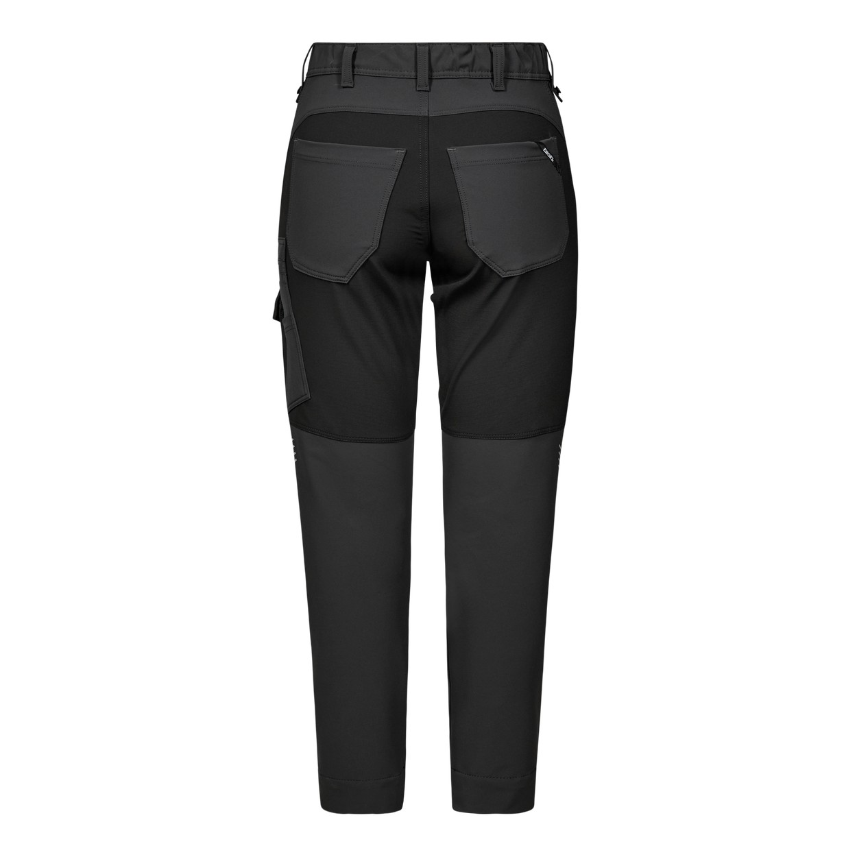 ENGEL Entire Damen Servicehose mit 4-Wege Stretch in Anthrazitgrau/Schwarz, Größe 48