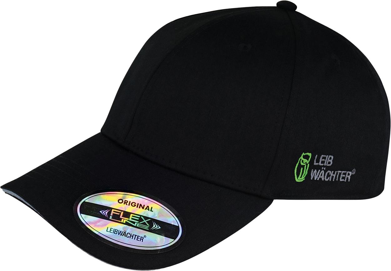 Stretch Basecap mit Logostick FLEXBC von Leibwächter