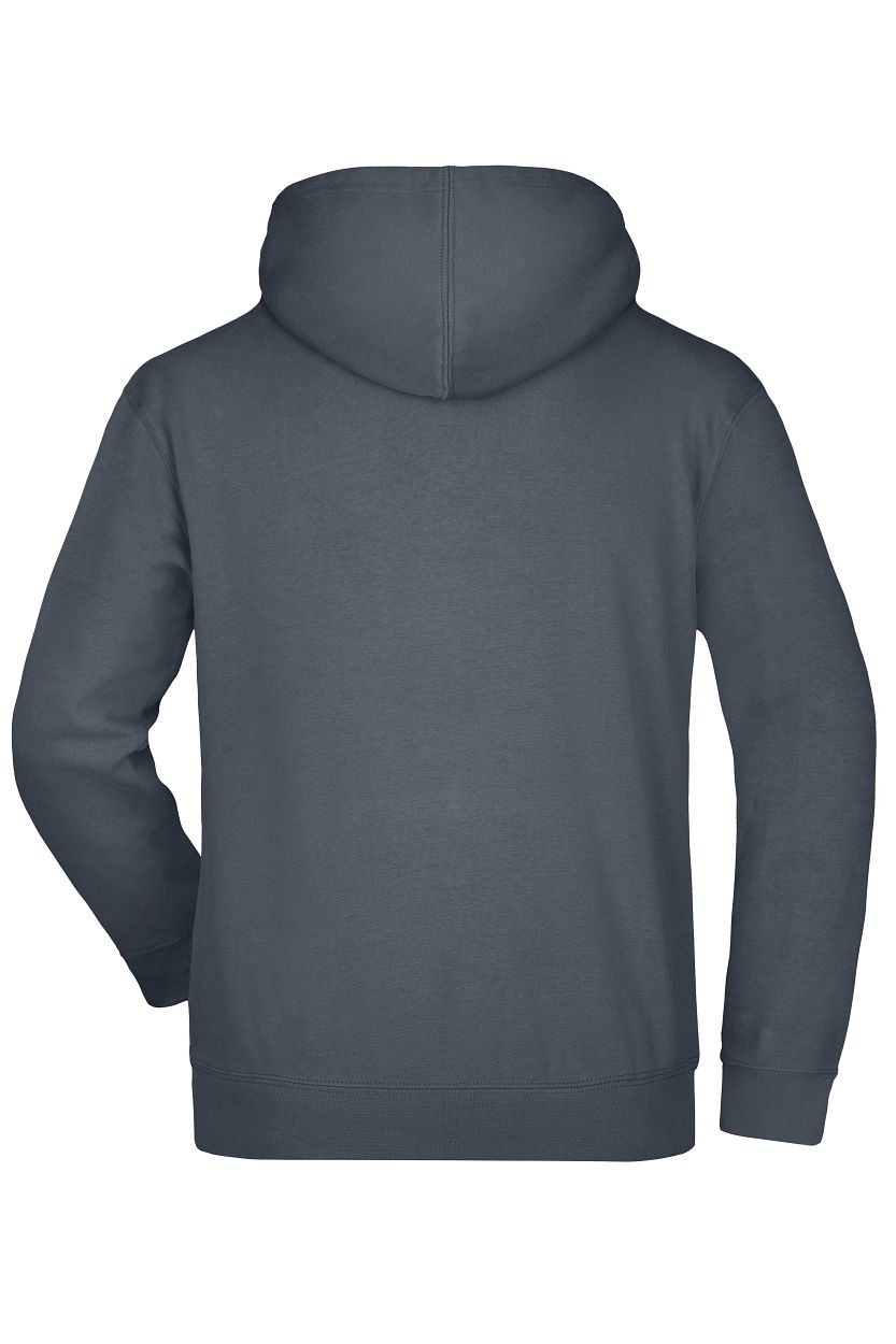Hooded Sweat "JN047" in Graphite, Größe 3XL - Daiber